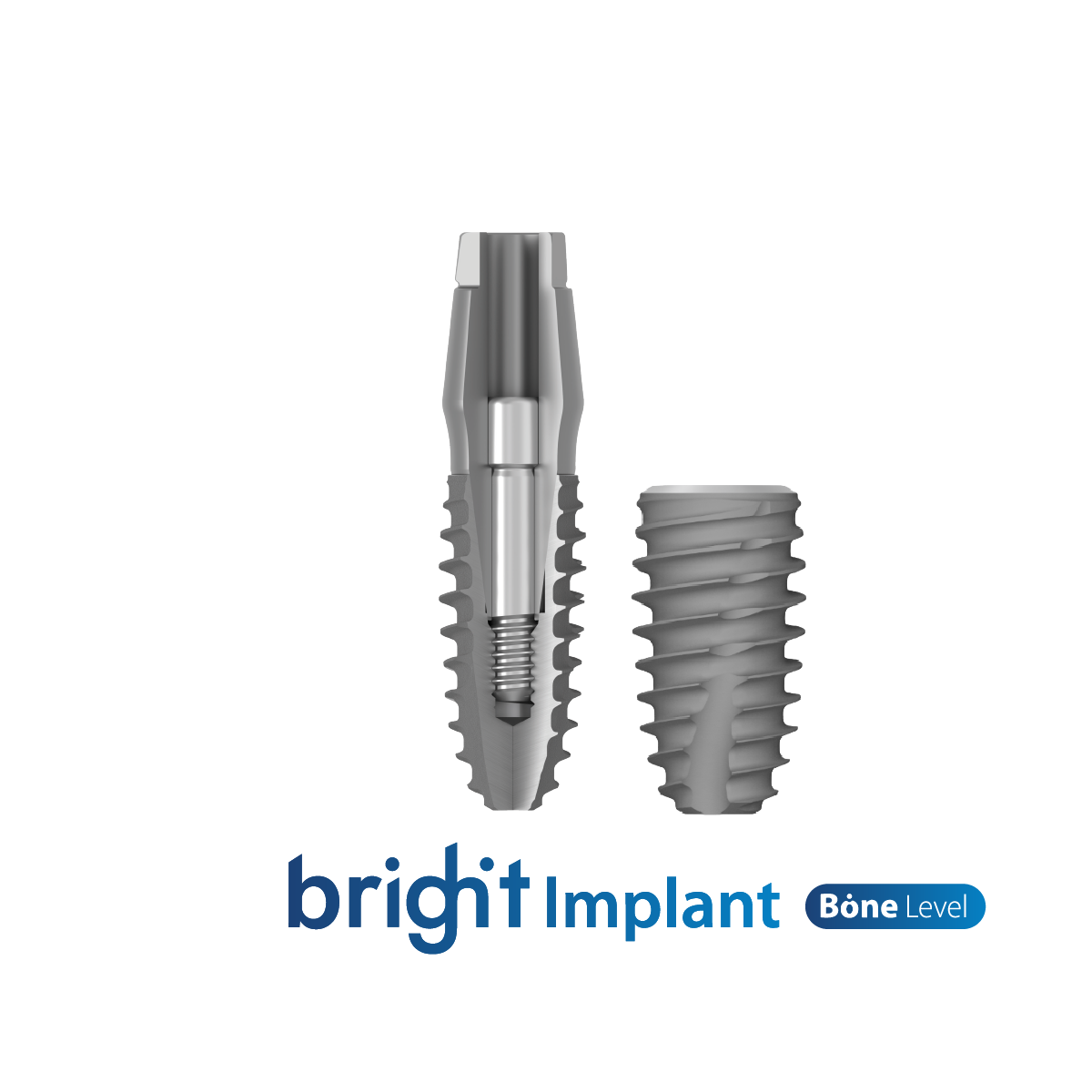 bright Implant Bone Level